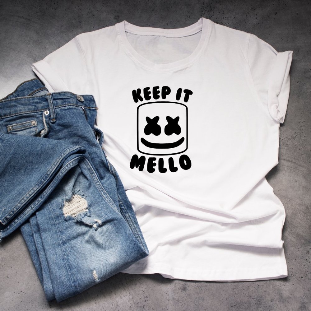 Keep It Mello - Marshmello t-shirt - DJ various sizes